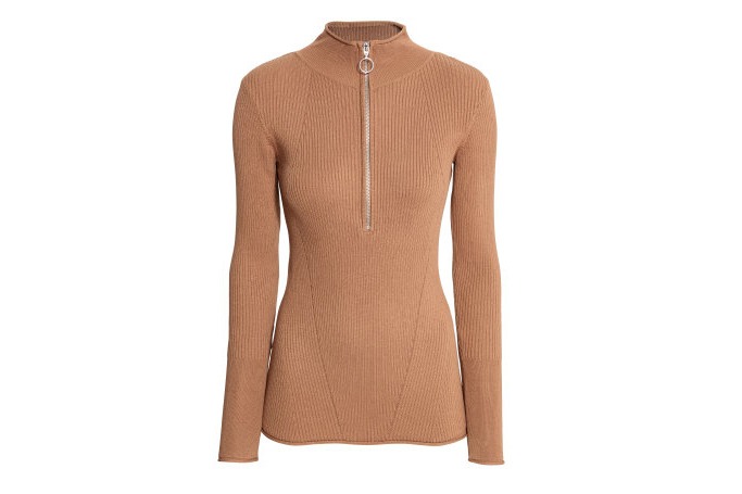 H&M - Turtleneck Jumper With Zip